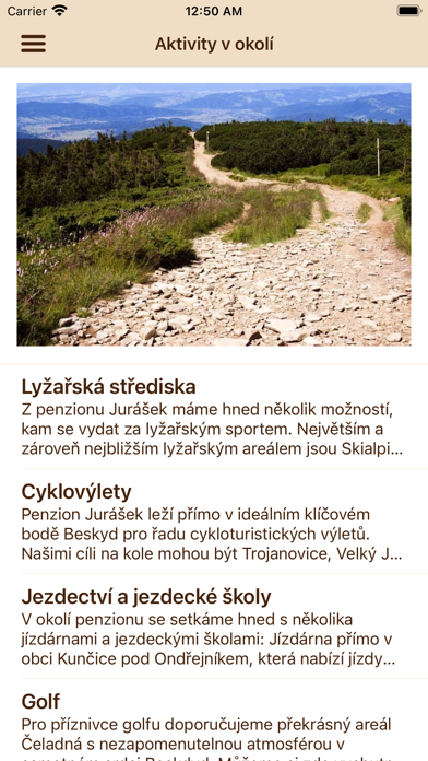 Penzion Jurášek Screenshot