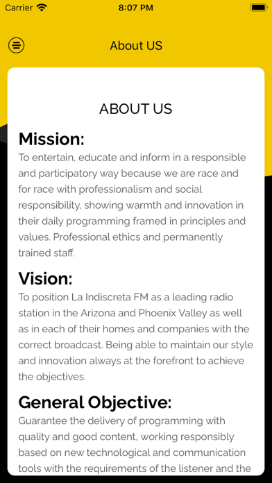 Indiscretafm Screenshot