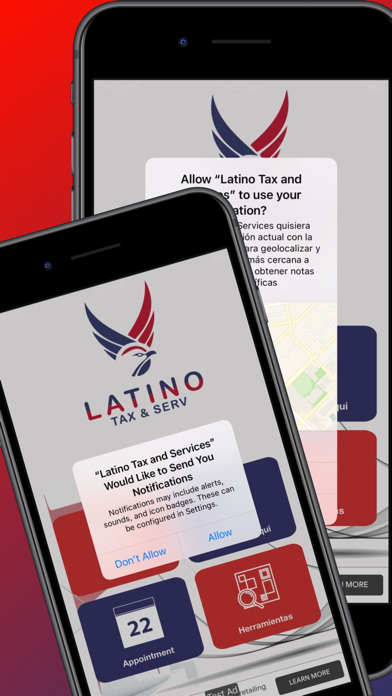 Latino Tax and Services Screenshot