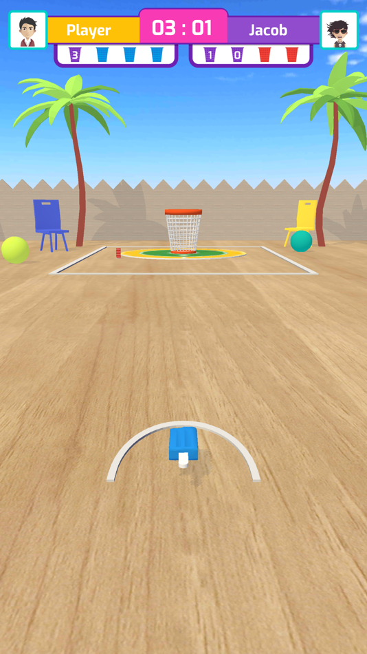 #2. Paper Toss 3D (iOS) 由: Omer Bashir
