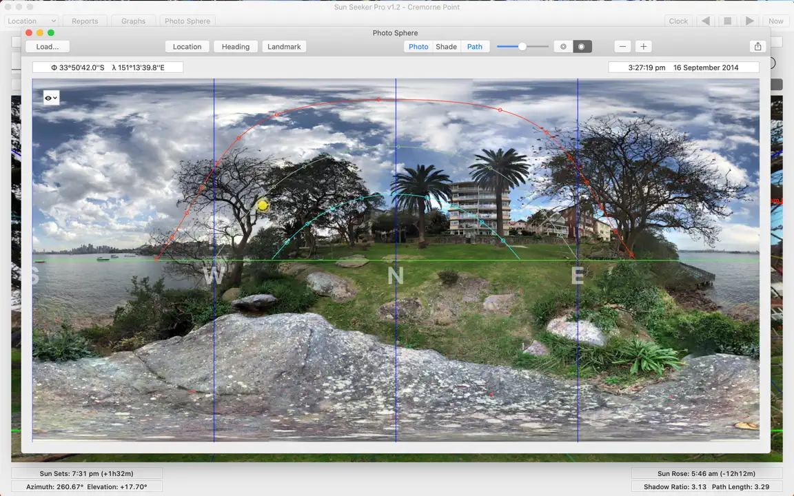 Sun Seeker Pro iPhone Screenshot 3