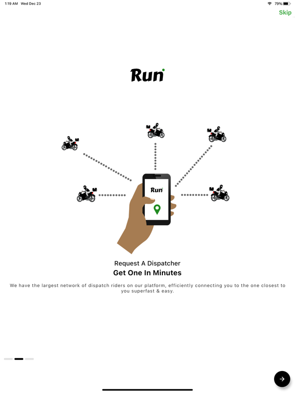 Screenshot #5 pour Run: Dispatch Hailing App