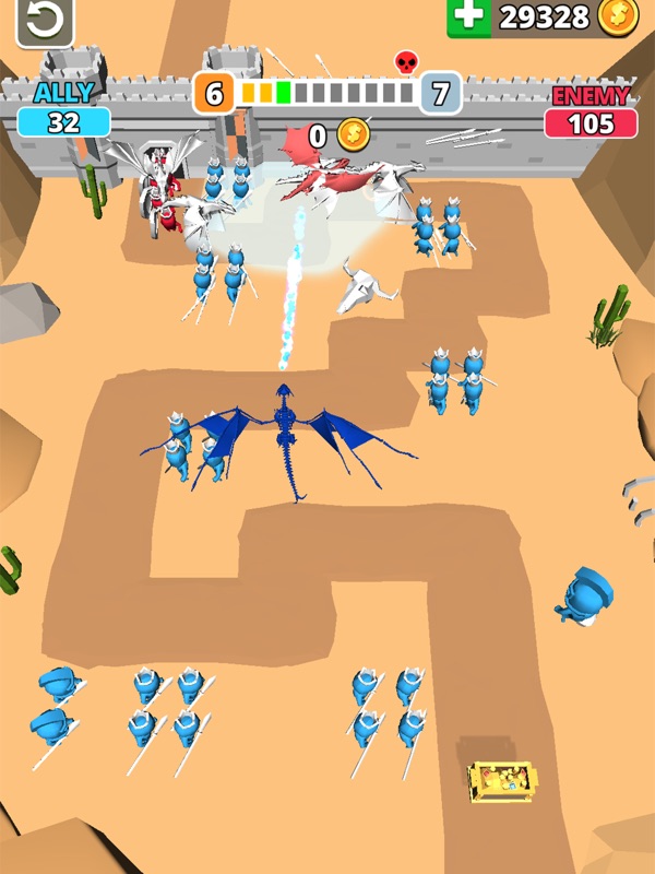 Tiny Battle - Merge Troops! screenshot 9