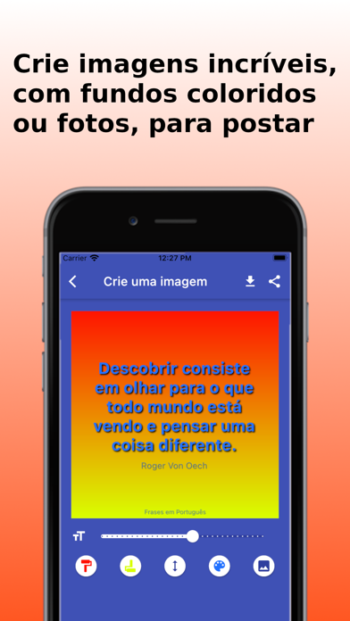 Frases em Português Screenshot