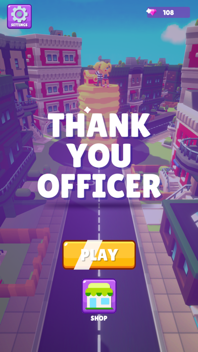 Thank You Officer Screenshot