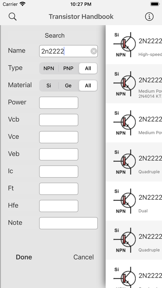 #2. Transistors Handbook (iOS) 由: Centro Studi Informatica di Danilo Priore