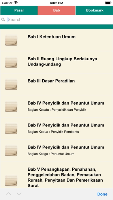 KUHAP Indonesia Screenshot