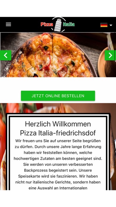 Pizza Italia Friedrichsdof Screenshot