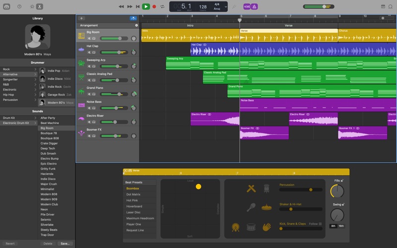 Screenshot #1 for GarageBand