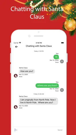 Game screenshot Santa Video Call & Ringtones hack