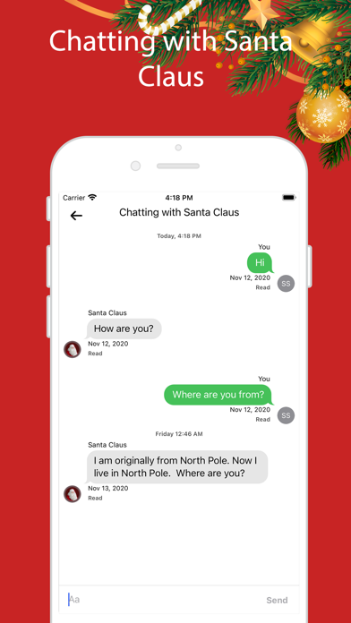 Santa Video Call & Ringtones screenshot 3