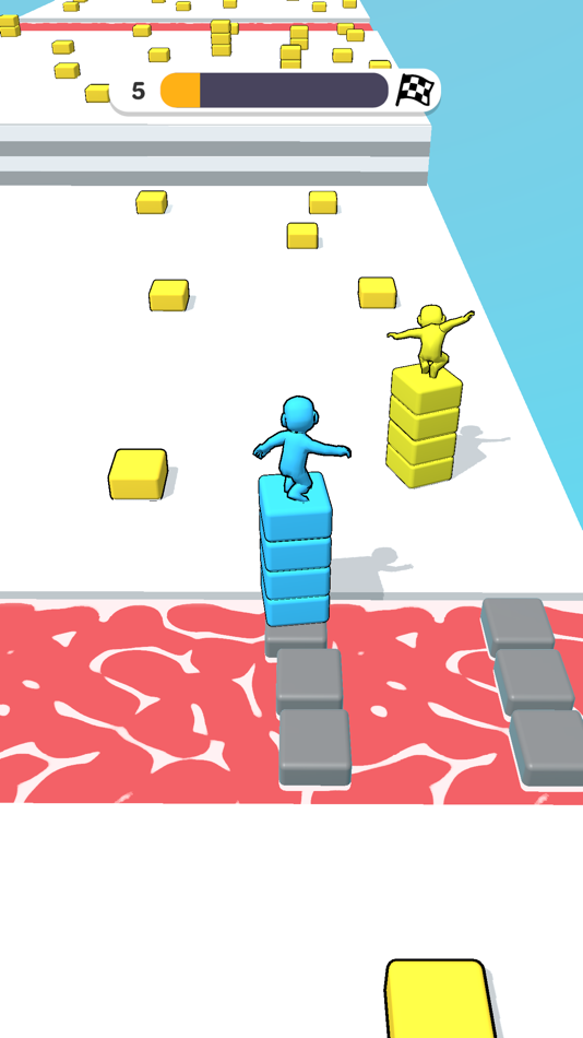 #4. Stack And Run! (iOS) 来自: Nomadic Bear Games