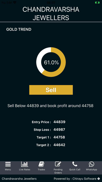 Chandra Varsha Jewellers Screenshot