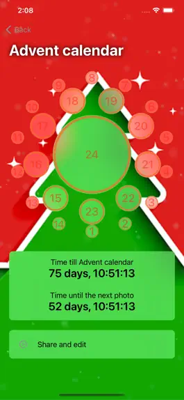 Game screenshot Pixmas Countdown apk