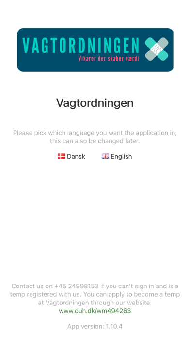 Screenshot #1 pour Vagtordningen