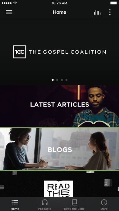 The Gospel Coalition Screenshot