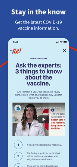 Walgreens app screenshot