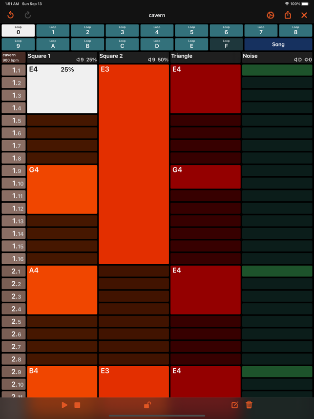 ‎October - Chiptune Maker Screenshot