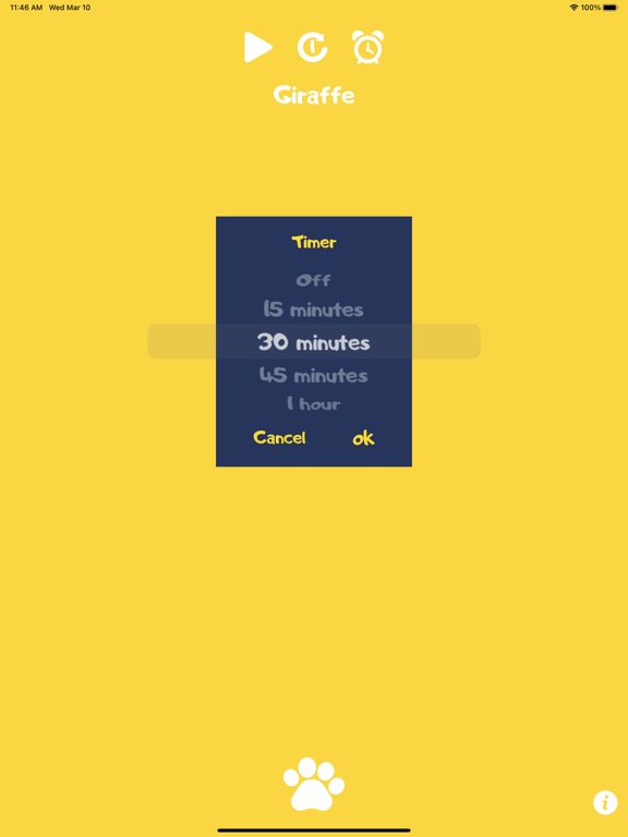 Baby Smart Night Light iPad screenshot 8 - Entertainment app