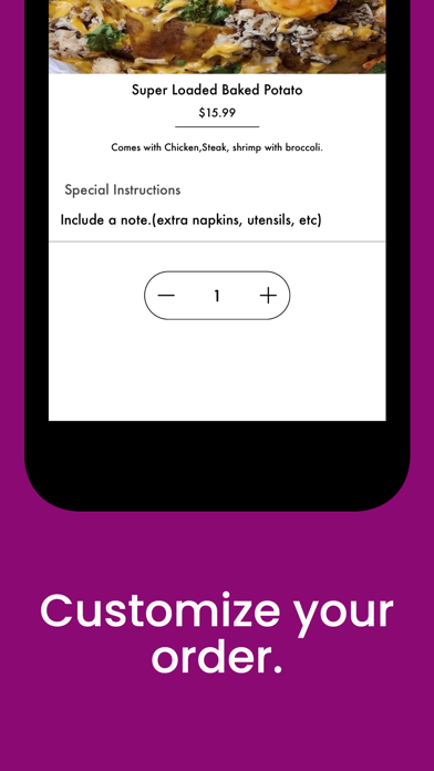 Kisha's Kitchen iPhone screenshot 2 - Food & Drink app
