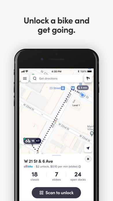 Citi Bike Screenshot 4 - AppWisp.com Citi Bike Screenshot 4 - AppWisp.com