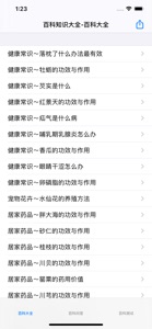 生活百科知识大全 screenshot #1 for iPhone