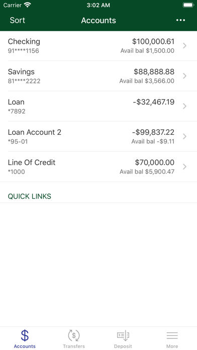 1st Security Bank Deer Lodge Screenshot