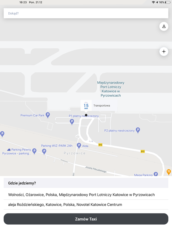 Screenshot #4 pour Katowice Airport Taxi