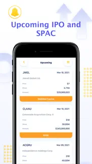 ipo stocks market calendar iphone screenshot 1
