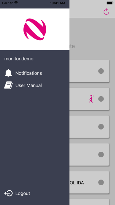 BatOnRoute Control Screenshot