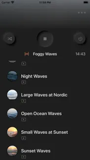 sleepy - ocean waves iphone screenshot 2