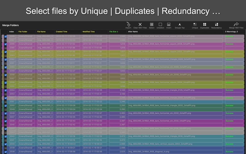 Screenshot #3 pour Merge Folders