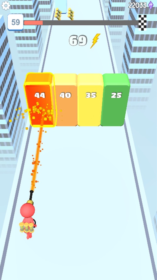 #1. Lazer Run (iOS) Podle: MARS BARS TOV