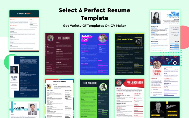 Screenshot #2 pour Créateur de CV - Easy CV Maker