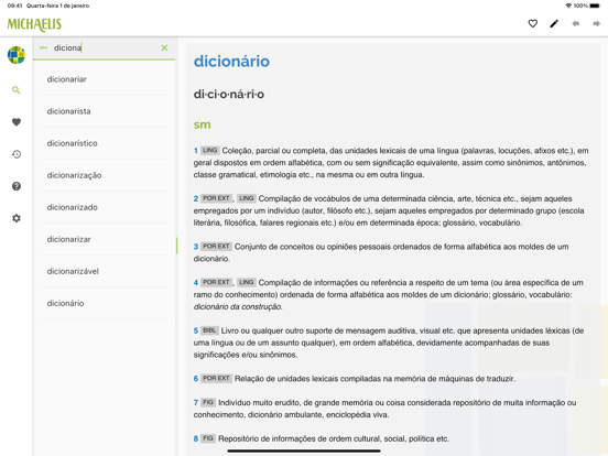 Screenshot #4 pour Dicionário Michaelis Português