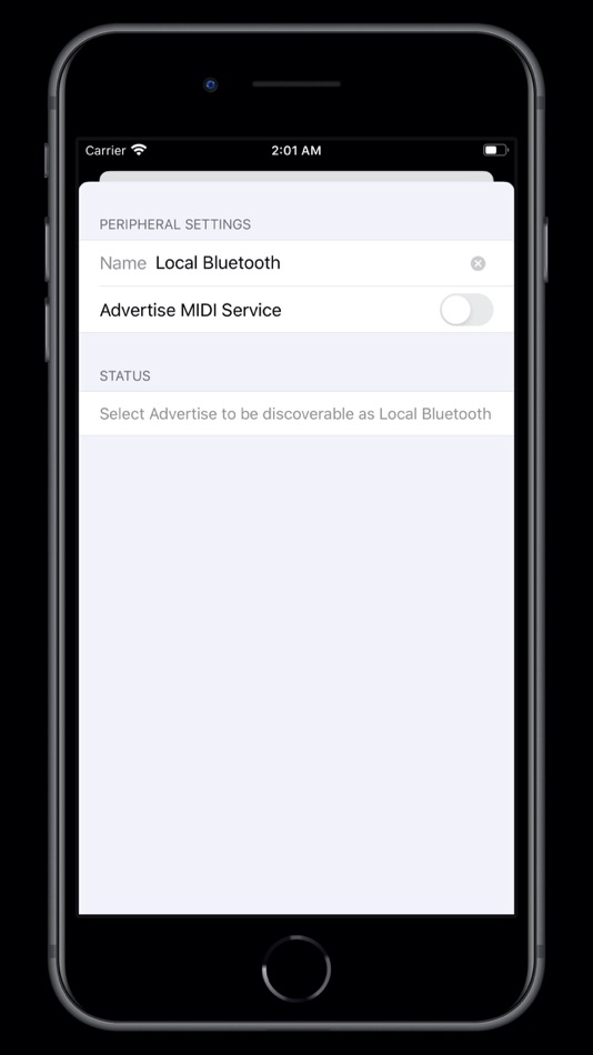 #3. Bluetooth Midi Motion (iOS) Podle: pablo lopez