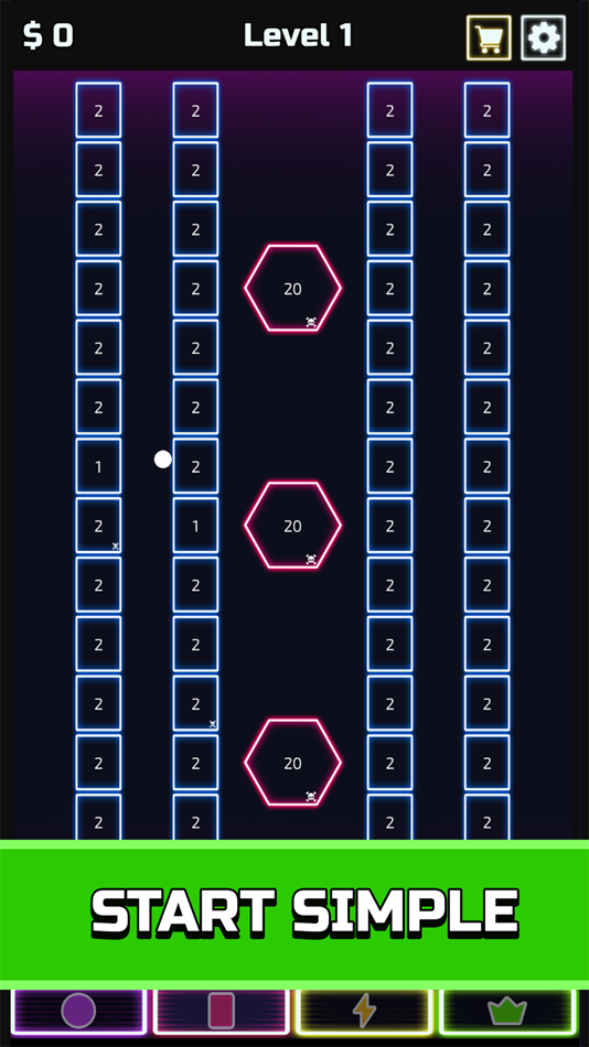 #1. Idle Brick Breaker - Breakout (iOS) 由: Tech Tree Games LLC