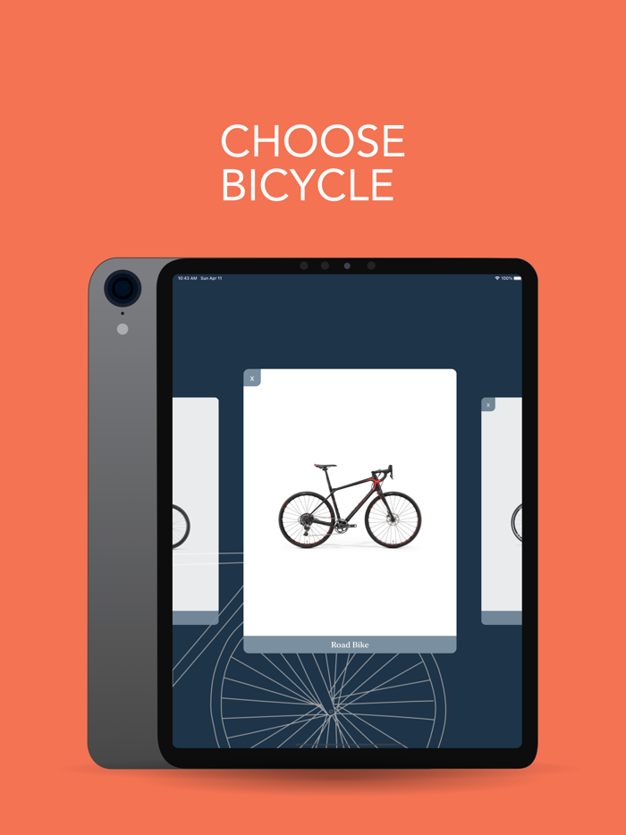 Rider Hill - bicycle etc size