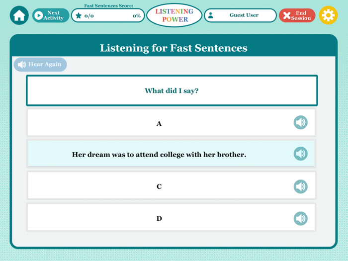 Listening Grades 4-8 LITE HD