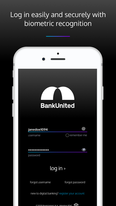 BankUnited Screenshot