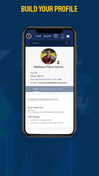 Football Matching Services Screenshot