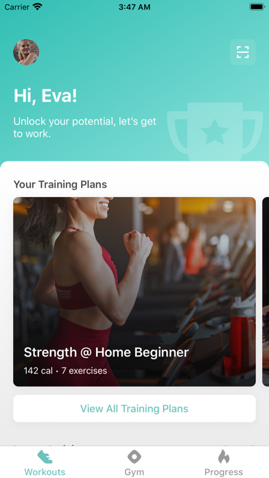 212 Fitness Screenshot