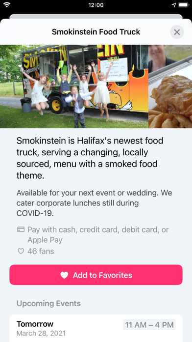 Street Food Halifax Screenshot