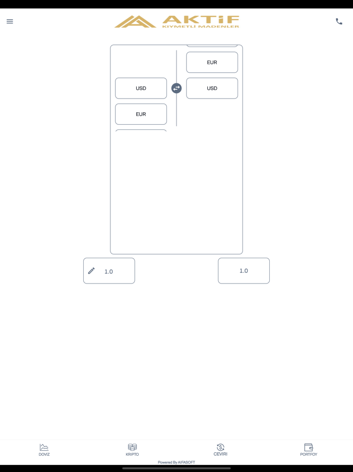 Aktif Kıymetli Madenler