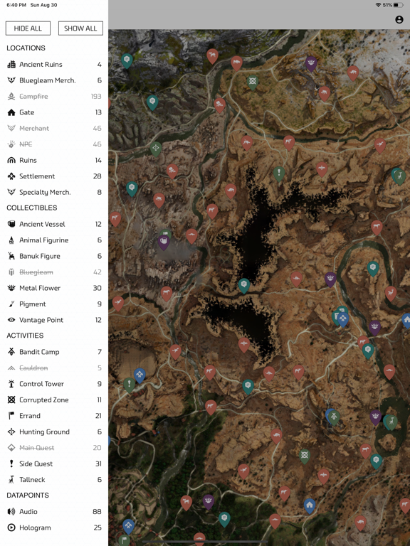Screenshot #5 pour MapGenie: HZD Map
