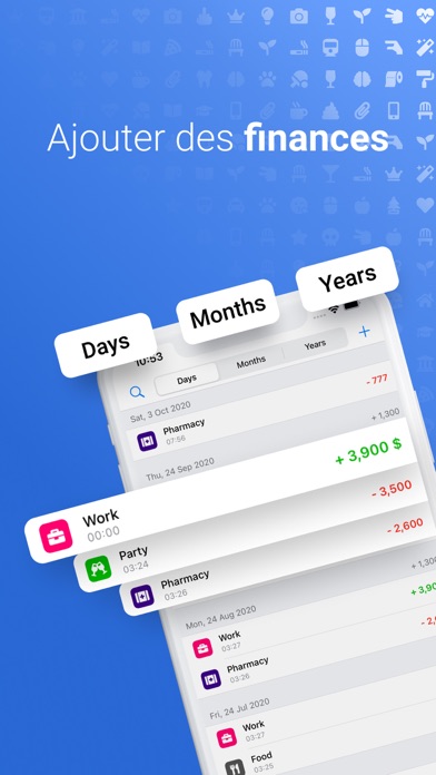 Screenshot #1 pour Dépenses et Gains - Gestion