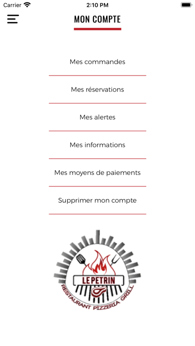 Restaurant Le Pétrin Screenshot