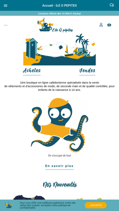ÎLE Ô PÉPITES Screenshot