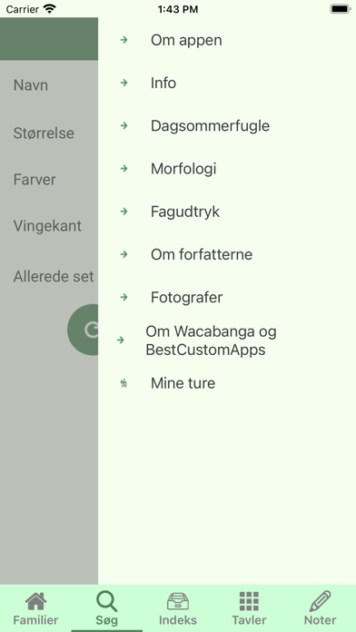 Nordeuropas dagsommerfugle Screenshot