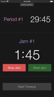 How to cancel & delete jamtimer - for roller derby 2